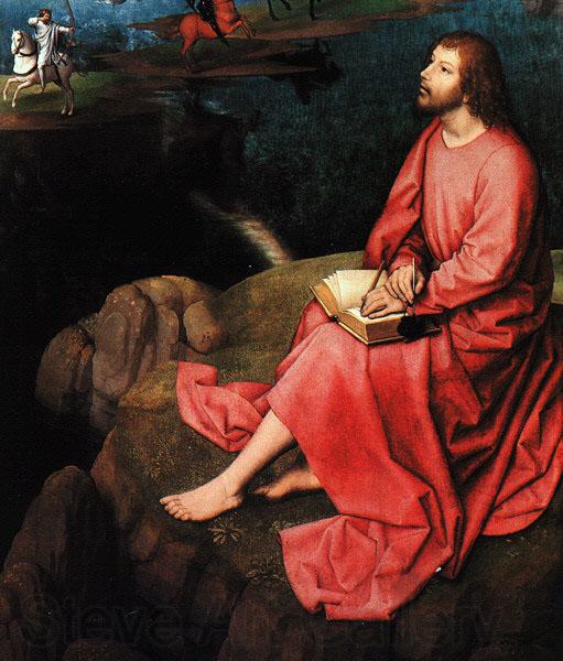 Hans Memling Triptych of St.John the Baptist and St.John the Evangelist  ff Spain oil painting art